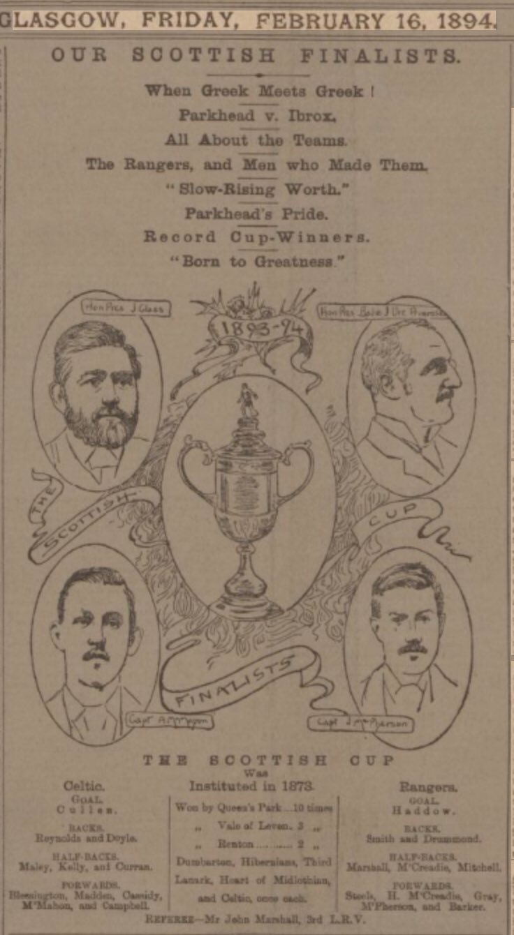 1894-02-17: Celtic 1-3 Rangers, Scottish Cup