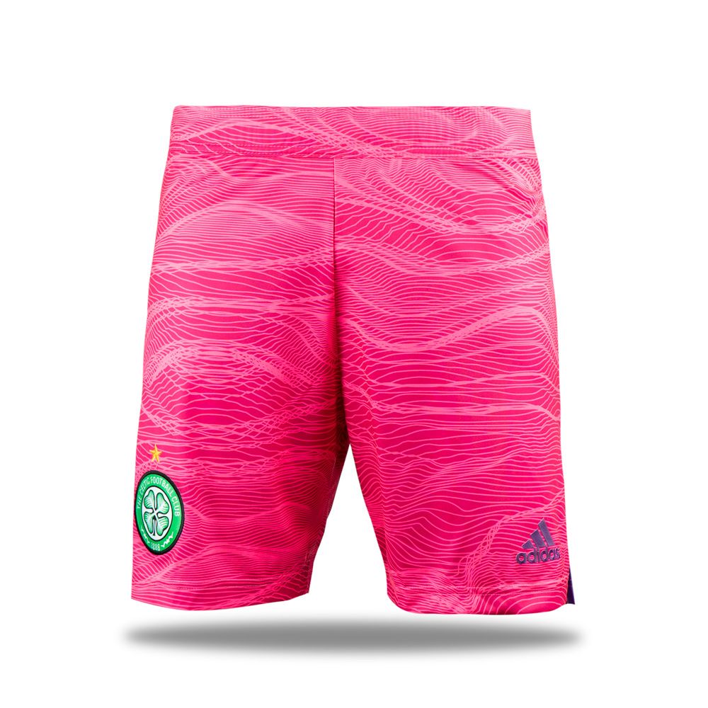 Pink adidas Celtic FC 2021/22 Goalkeeper Third Shirt