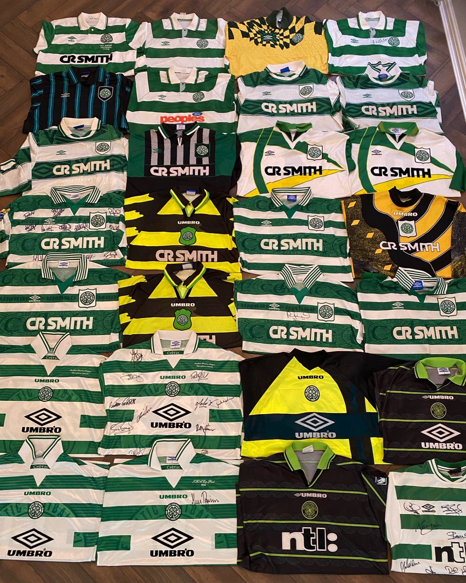 Celtic Change Kits - Historical Football Kits