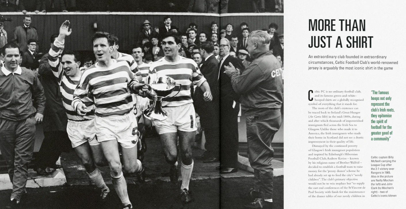 The Celtic Jersey, The story of the famous green and white hoops