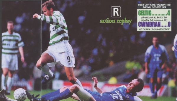 1999-08-12: Cwmbran Town 0-6 Celtic, UEFA Cup Qualifier – The Celtic Wiki