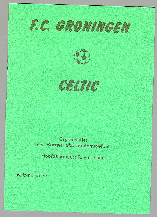 Match Programmes - Kerrydale Street