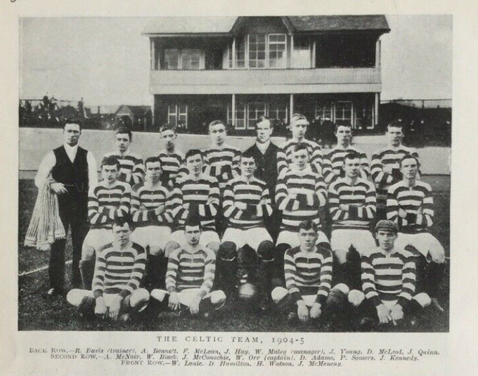 Celtic Team Line-up 1904-05 - The Celtic Wiki