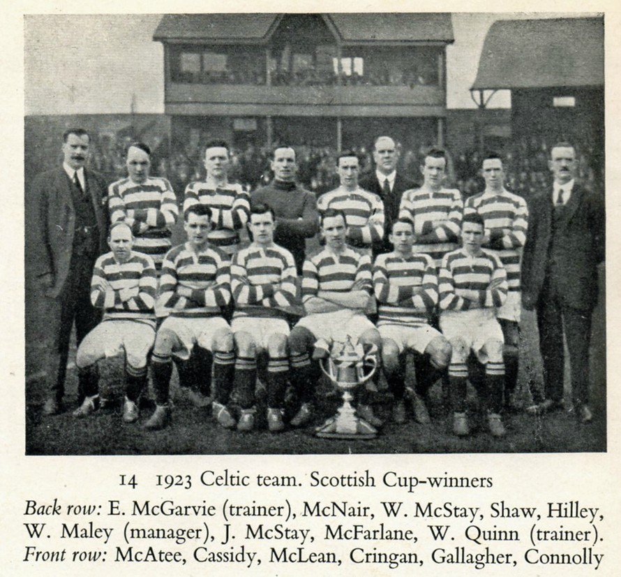 Celtic Team Line-Up 1922-23 - The Celtic Wiki