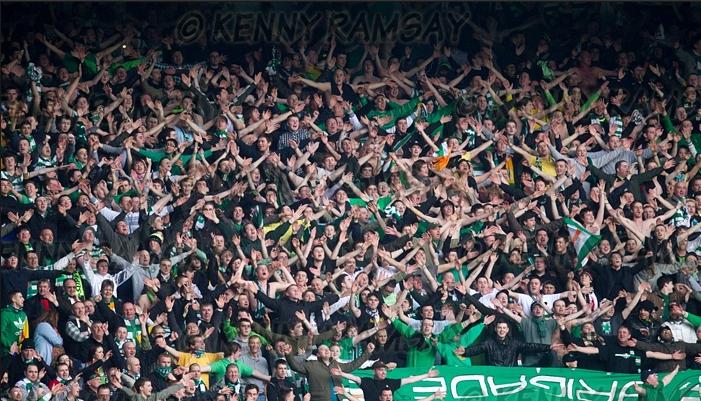 2011-02-20: Celtic 3-0 Rangers, SPL - Green Brigade Scott Brown 2011-02-20: Celtic 3-0 Rangers, SPL - Green Brigade Scott Brown