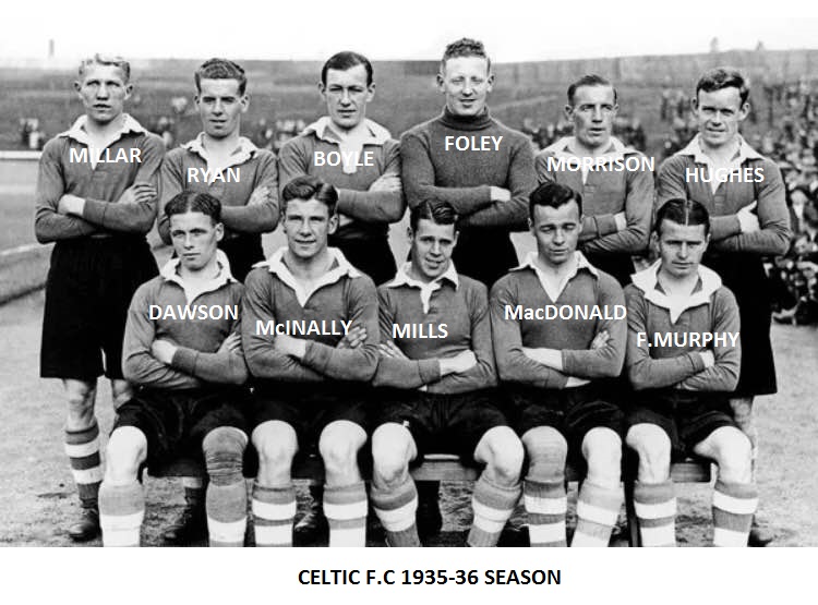Celtic Team Line-Up 1935-36 - The Celtic Wiki