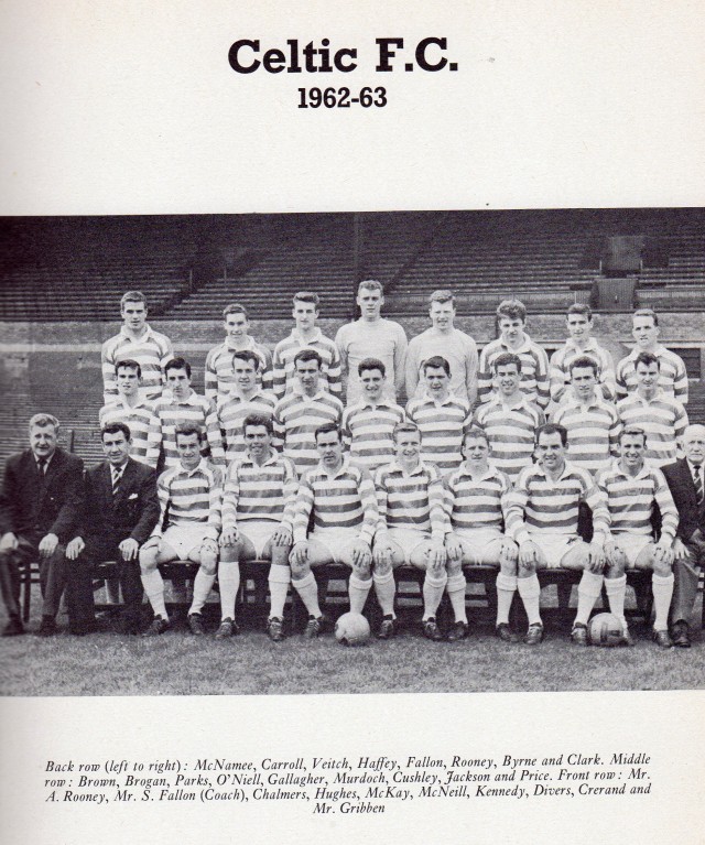 Celtic Team Line-Up 1962-63 - The Celtic Wiki Celtic Team Line-Up 1962-63 - The Celtic Wiki