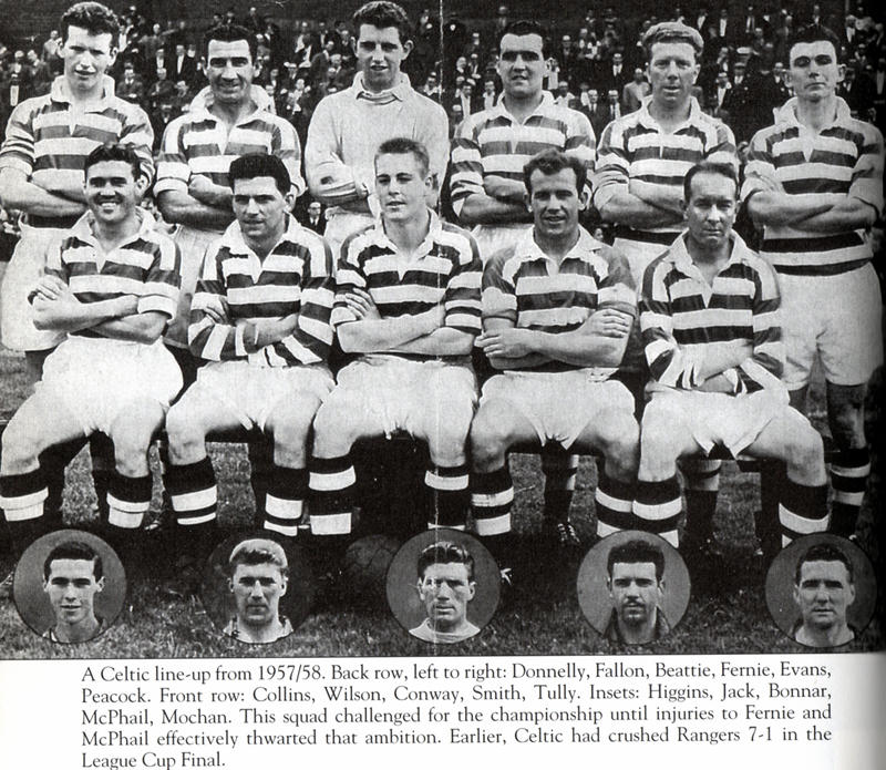 Celtic Team Line-Up 1957-58 - The Celtic Wiki Celtic Team Line-Up 1957-58 - The Celtic Wiki