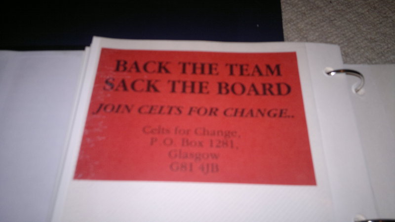 Celts for Change - pic Celts for Change - pic
