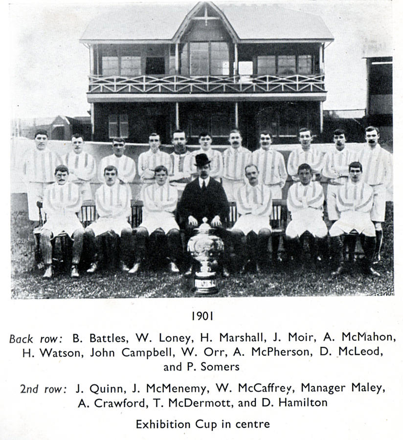 Celtic Team Line-Up 1901-02 - The Celtic Wiki
