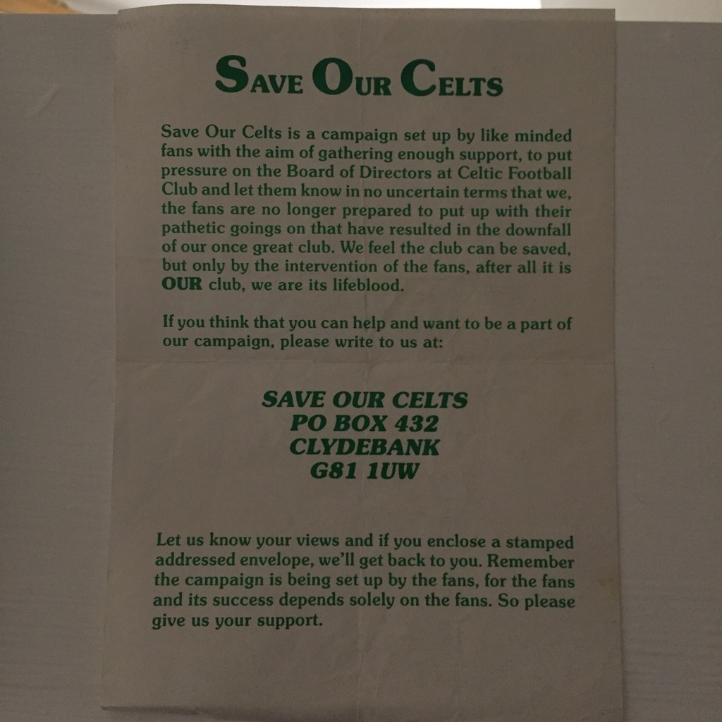 Save Our Celts - The Celtic Wiki Save Our Celts - The Celtic Wiki