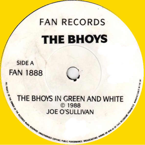 The Bhoys in Green & White by Joe O`Sullivan