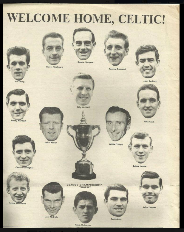 Celtic Team Line-Up 1965-66 - The Celtic Wiki Celtic Team Line-Up 1965-66 - The Celtic Wiki