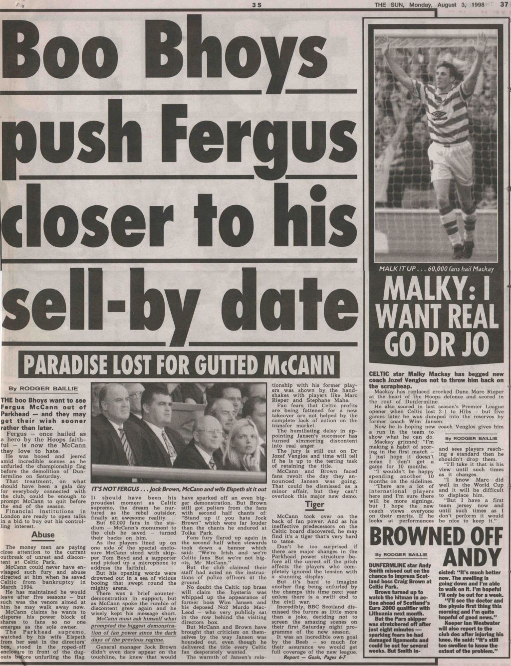 Board, Management & Player Changes. - The Celtic Wiki Board, Management & Player Changes. - The Celtic Wiki