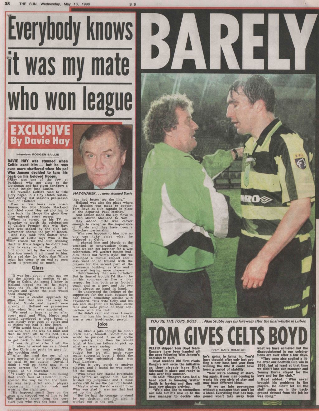 Board, Management & Player Changes. - The Celtic Wiki Board, Management & Player Changes. - The Celtic Wiki