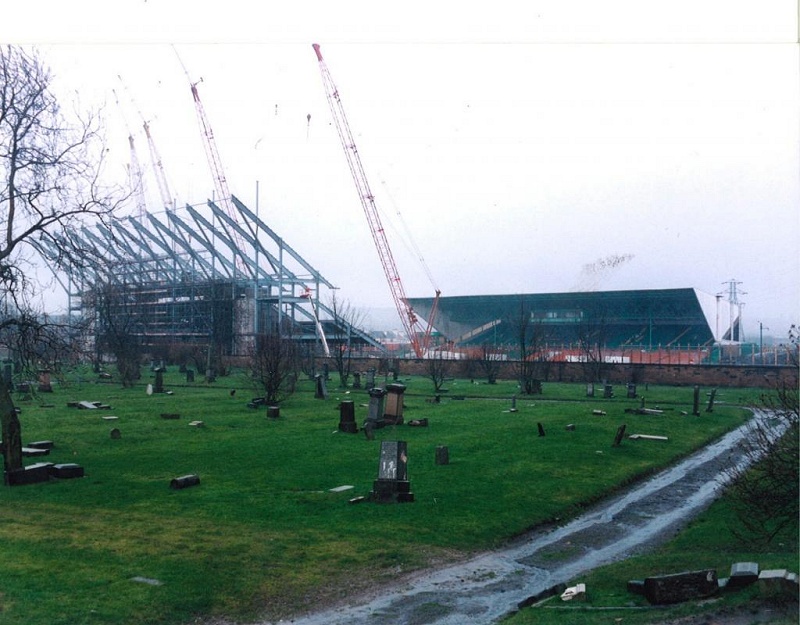North Stand construction 1994-95