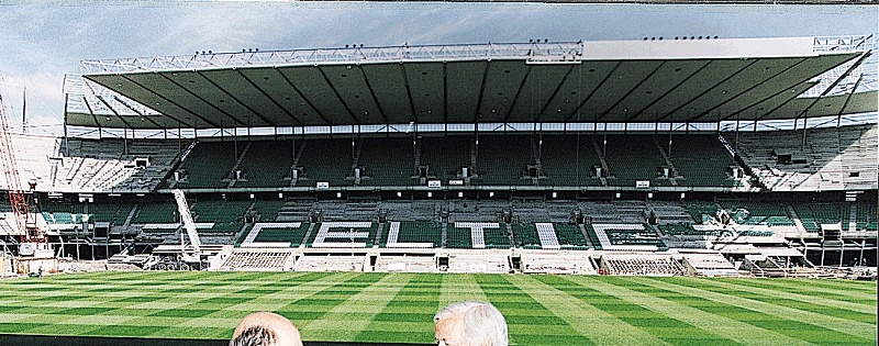 North Stand construction 1995