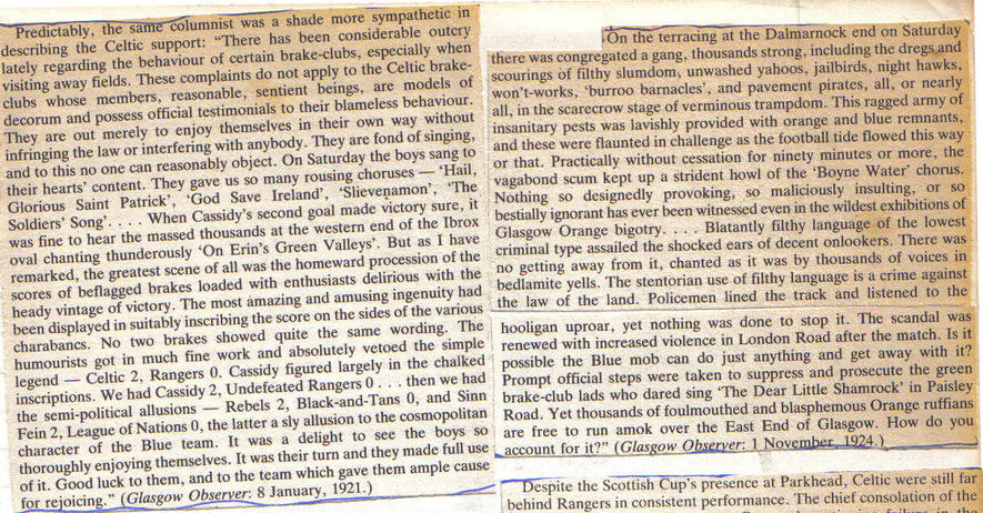 Newspaper Extracts - Kerrydale Street