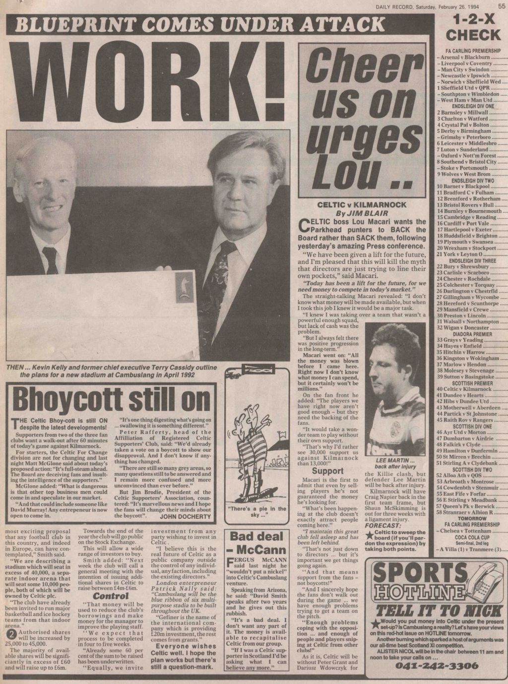 Board, Management & Player Changes. - The Celtic Wiki Board, Management & Player Changes. - The Celtic Wiki