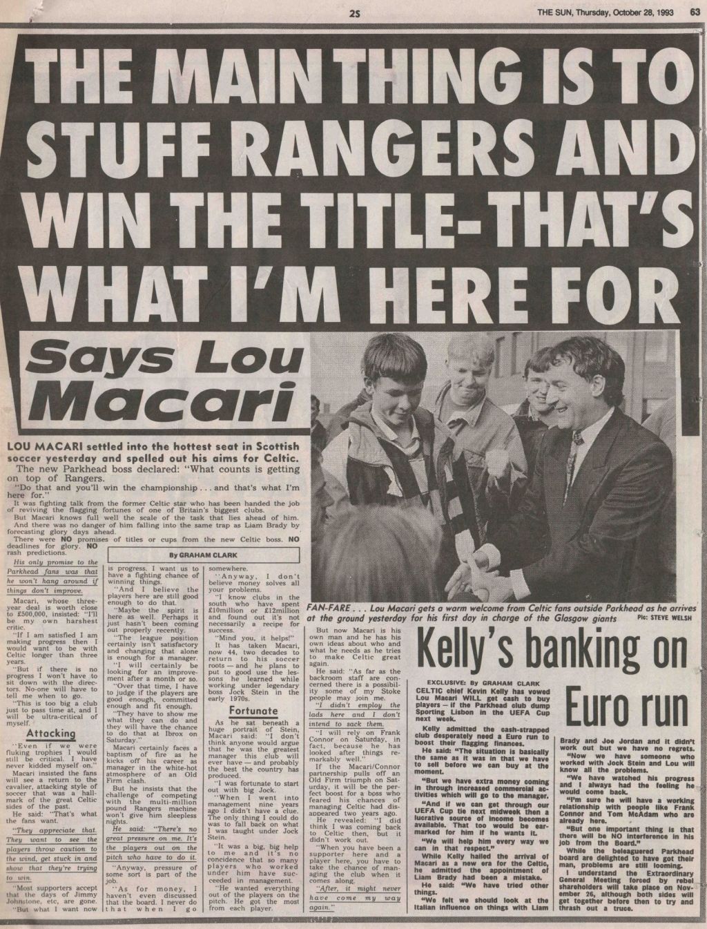 Board, Management & Player Changes. - The Celtic Wiki Board, Management & Player Changes. - The Celtic Wiki