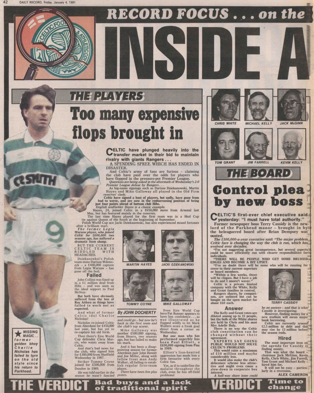 Board, Management & Player Changes. - The Celtic Wiki Board, Management & Player Changes. - The Celtic Wiki