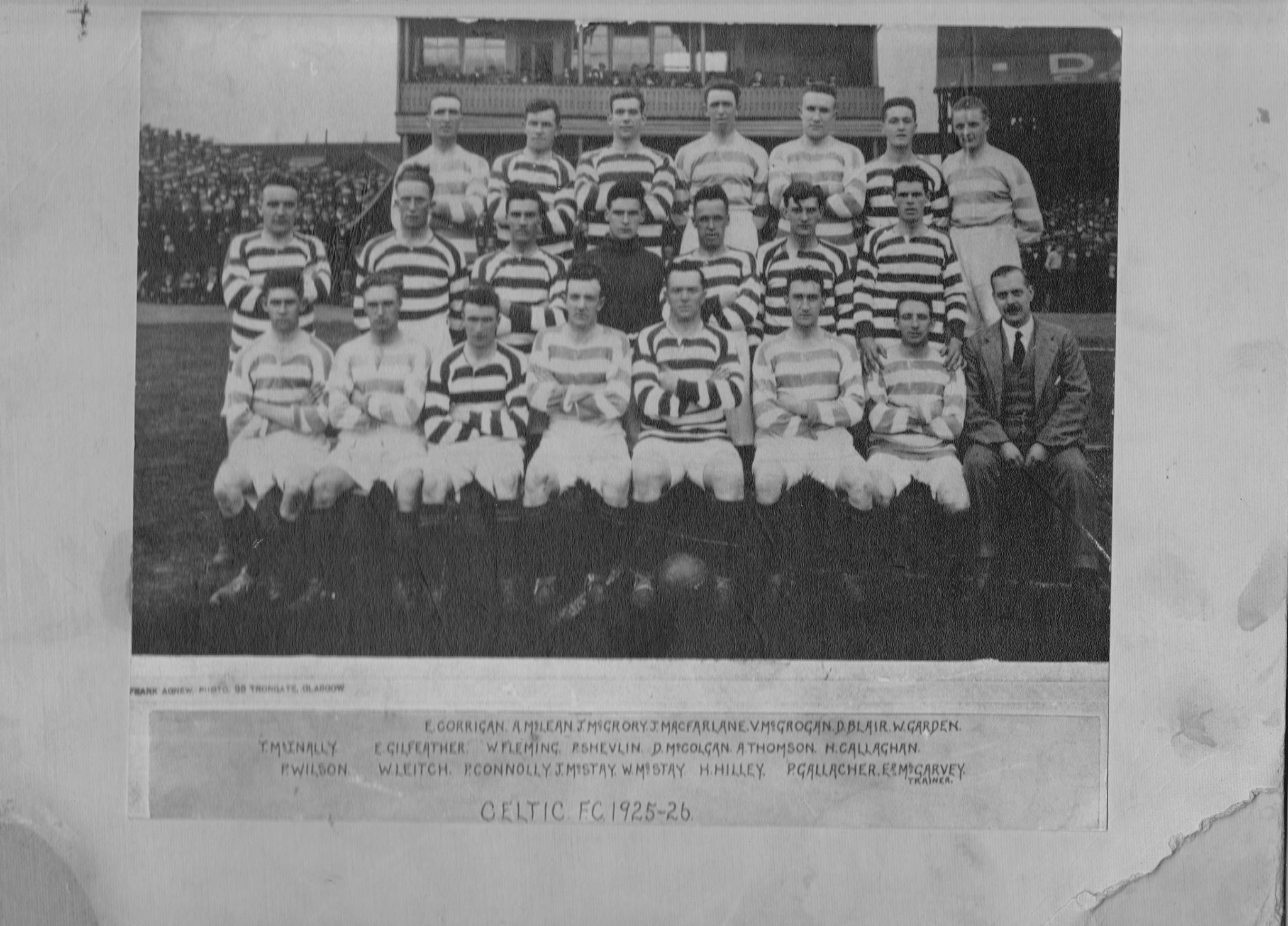 Celtic Team Line-Up 1925-26 - The Celtic Wiki