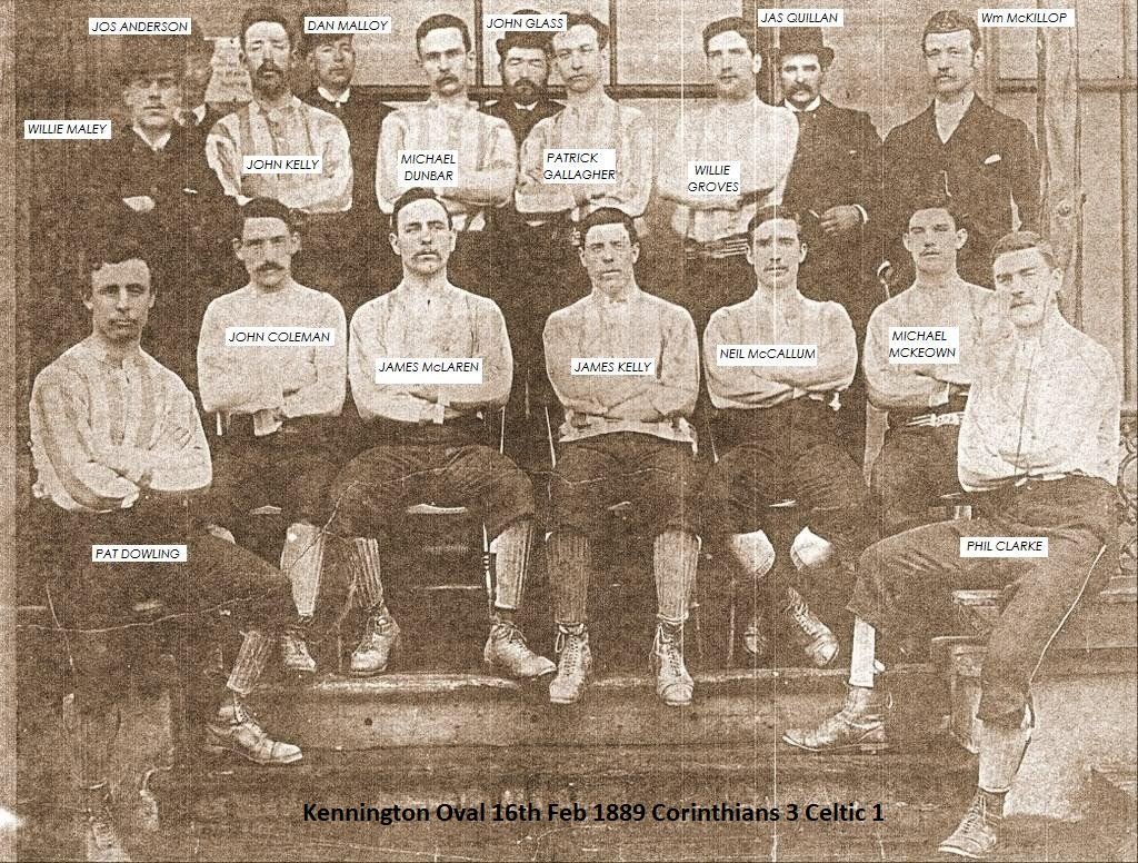 Celtic Team Line-Up 1888-89 - The Celtic Wiki