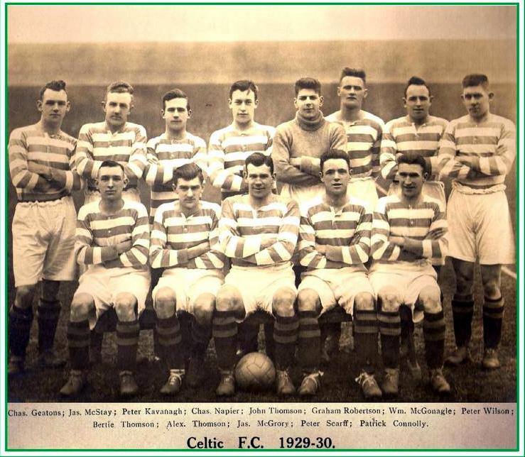 Celtic 1929-30 Line Up