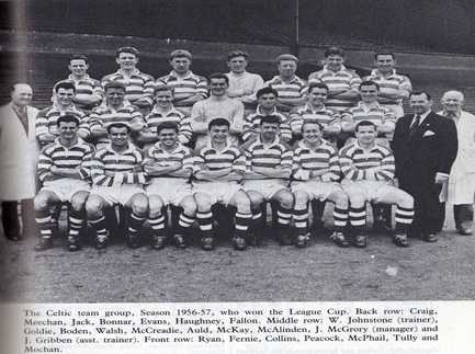 1956-57 Celtic Team