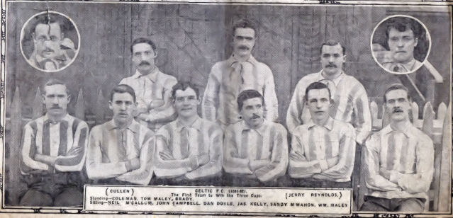 Celtic Team Line-Up 1891-92 Celtic Team Line-Up 1891-92