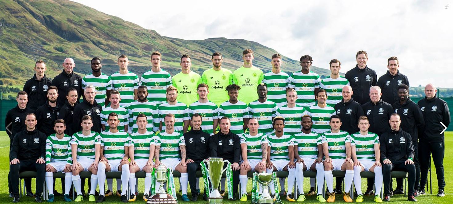 Celtic Team Line-Up 2017-18 - The Celtic Wiki