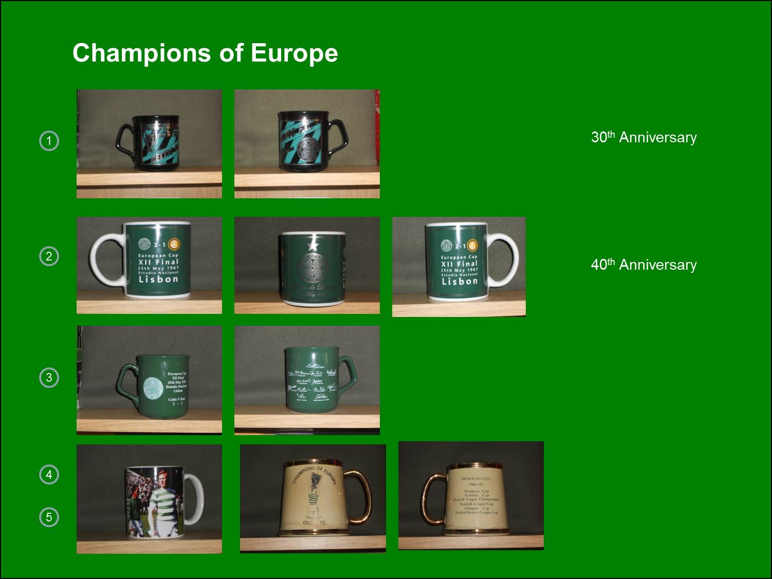 Celtic Collectables - Mugs - Pic Celtic Collectables - Mugs - Pic
