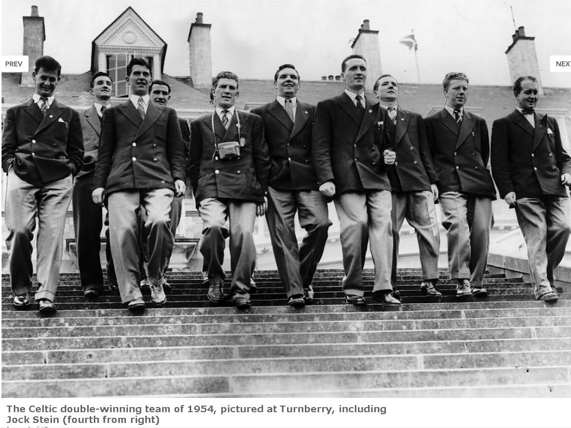Celtic Team Line-Up 1953-54 - Pic