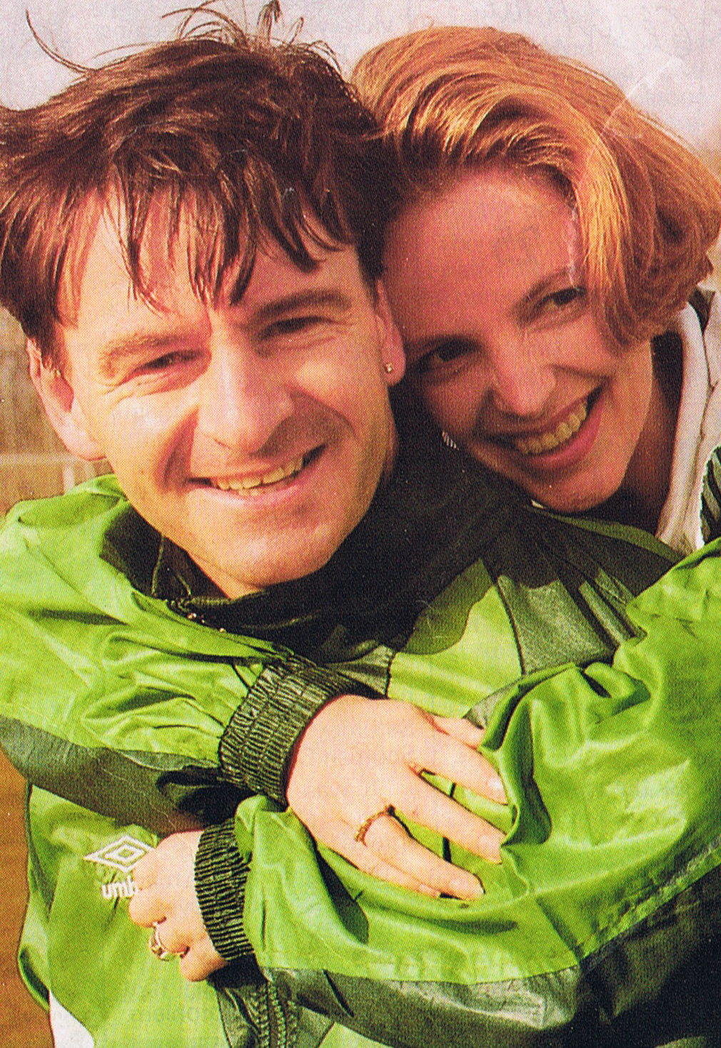 Claire Grogan and Charlie Nic Claire Grogan and Charlie Nic