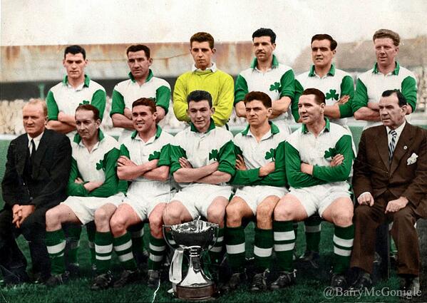 Celtic Team Line-Up 1956-57 - Pic