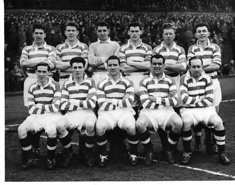 Celtic Team Line-Up 1956-57 - Pic