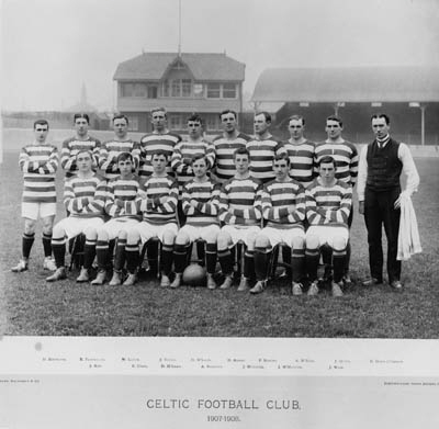 Celtic line-up 1907-08 Celtic line-up 1907-08