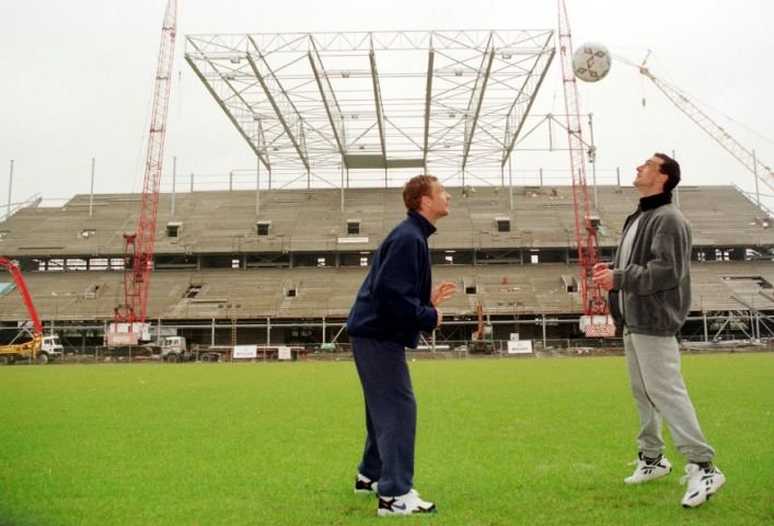 North Stand - Construction with Grant and McStay