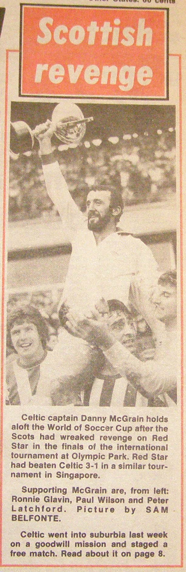 Australia Tour - 1977 Australia Tour - 1977