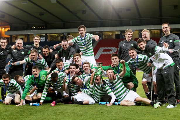 Celtic team line-up 2012-13 (U20s Cup winners) - Pic