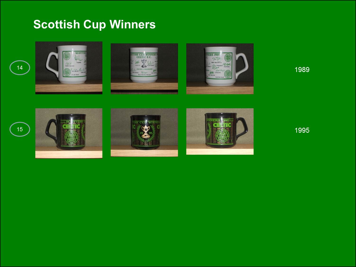 Celtic Collectables - Mugs - Pic Celtic Collectables - Mugs - Pic