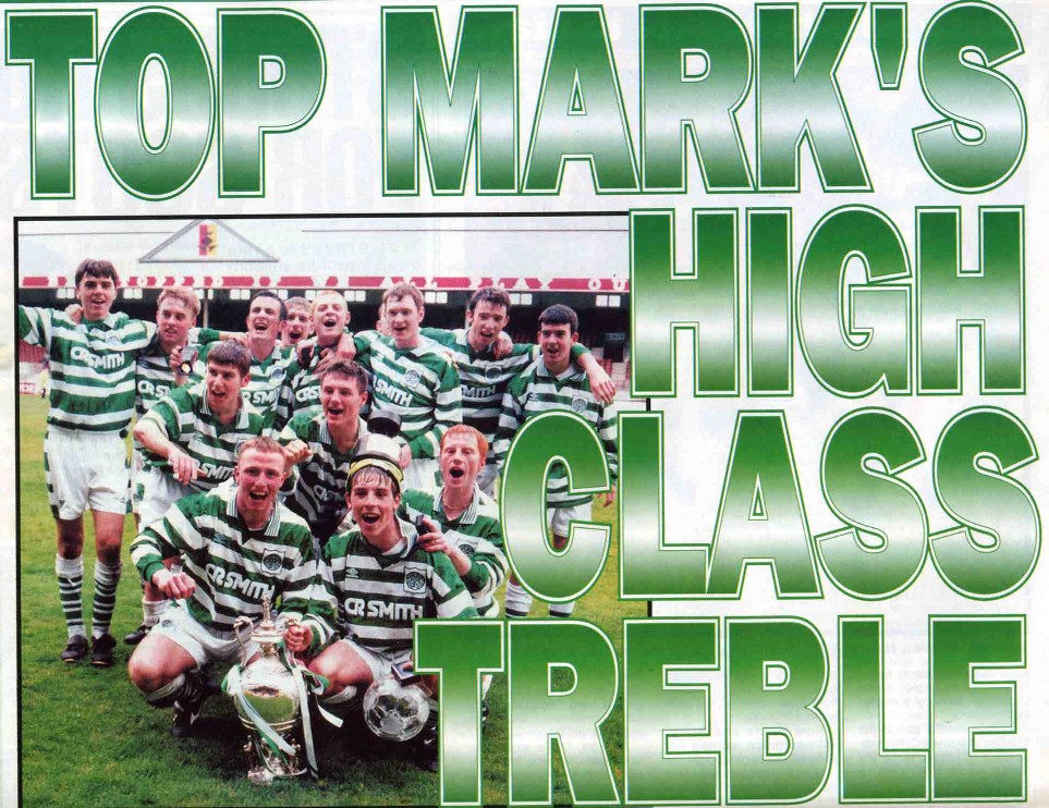 Youth Team 96/97 after winning the Glasgow Cup Youth Team 96/97 after winning the Glasgow Cup