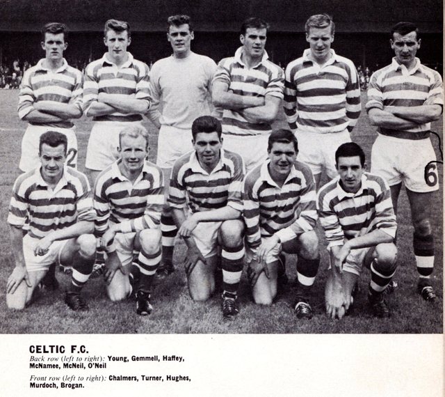 Celtic Team Line-Up 1963-64 - Pic