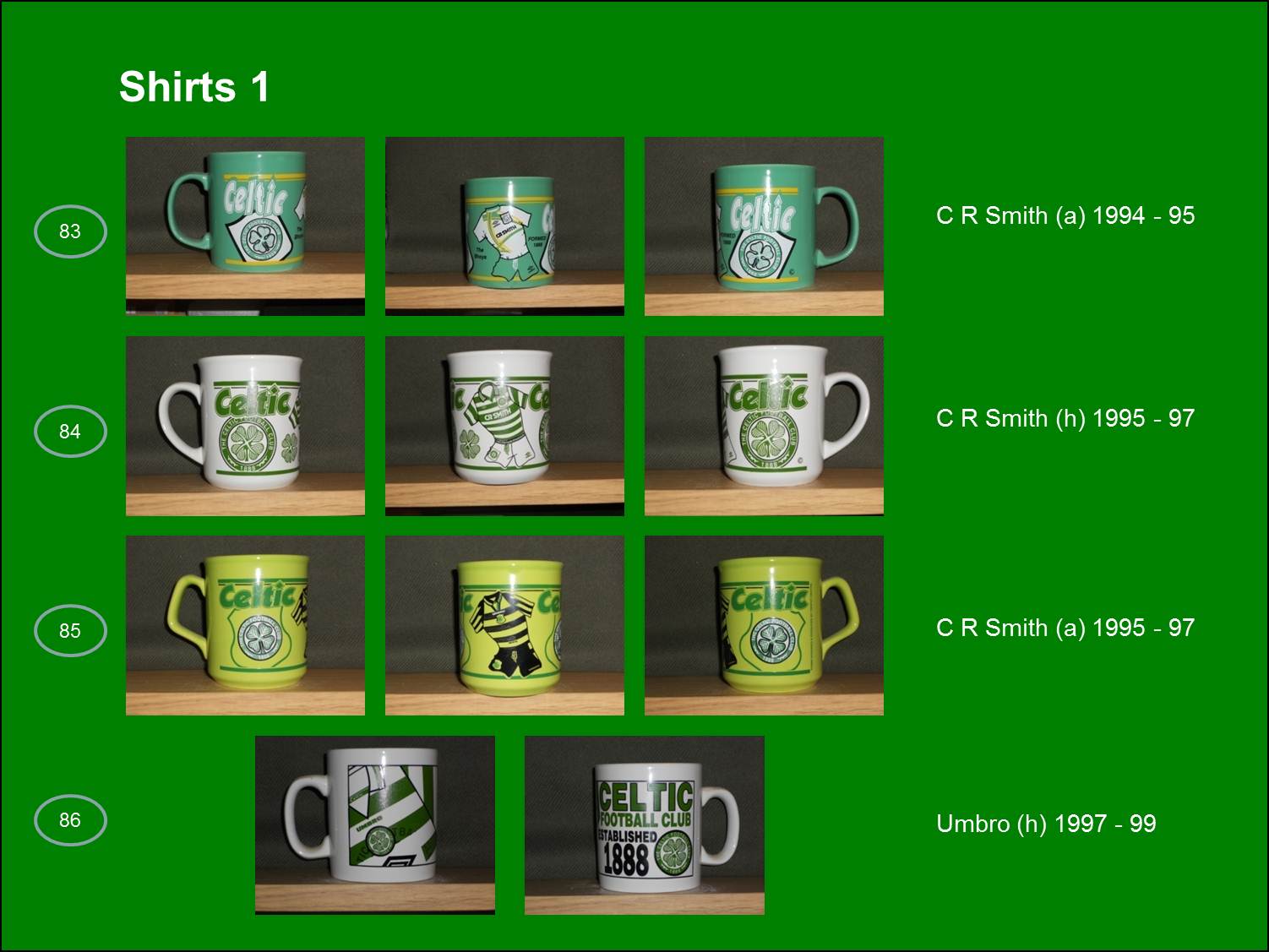 Celtic Collectables - Mugs - Pic Celtic Collectables - Mugs - Pic