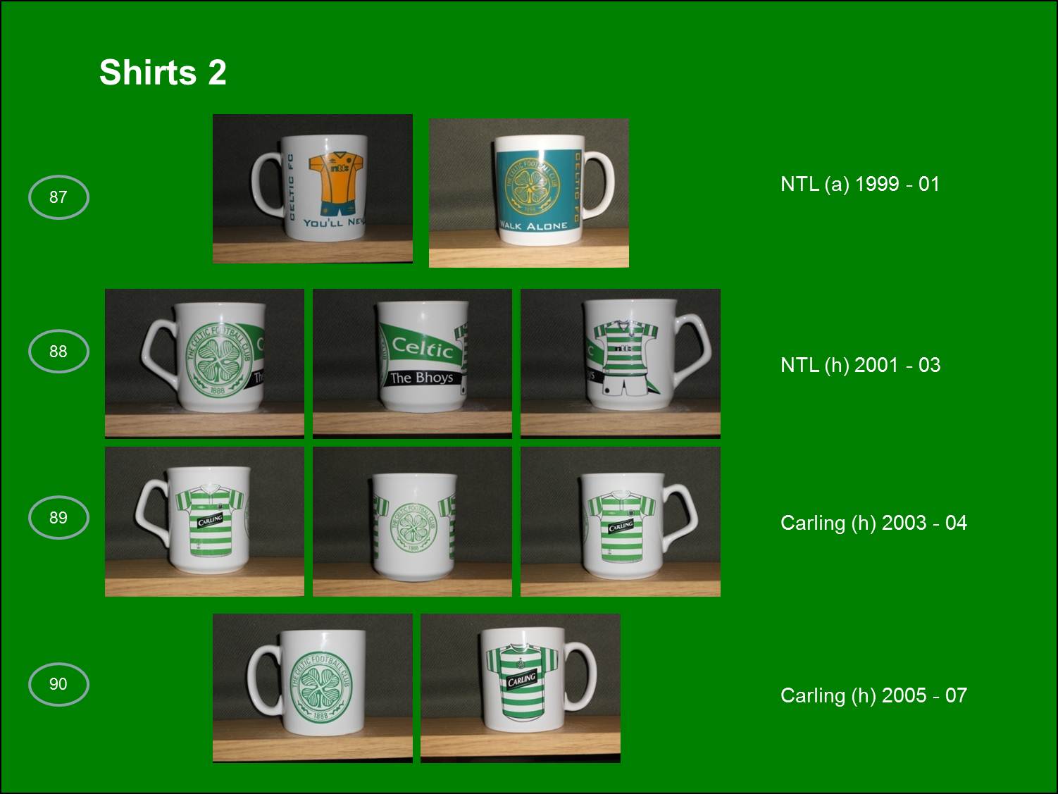 Celtic Collectables - Mugs - Pic Celtic Collectables - Mugs - Pic