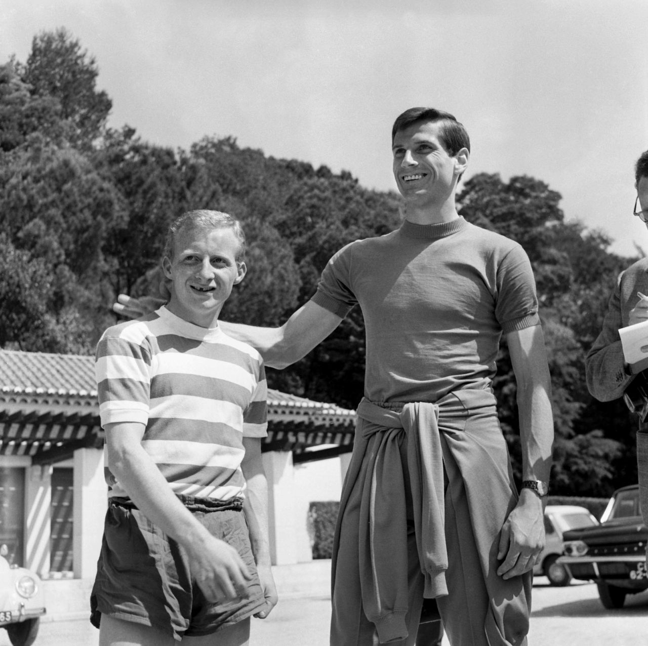 Jinky Meets Giacinto Facchetti (BW) Jinky Meets Giacinto Facchetti (BW)