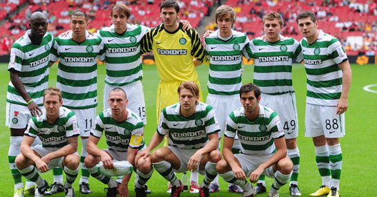 Celtic team line-up 2010-11 Pic Celtic team line-up 2010-11 Pic