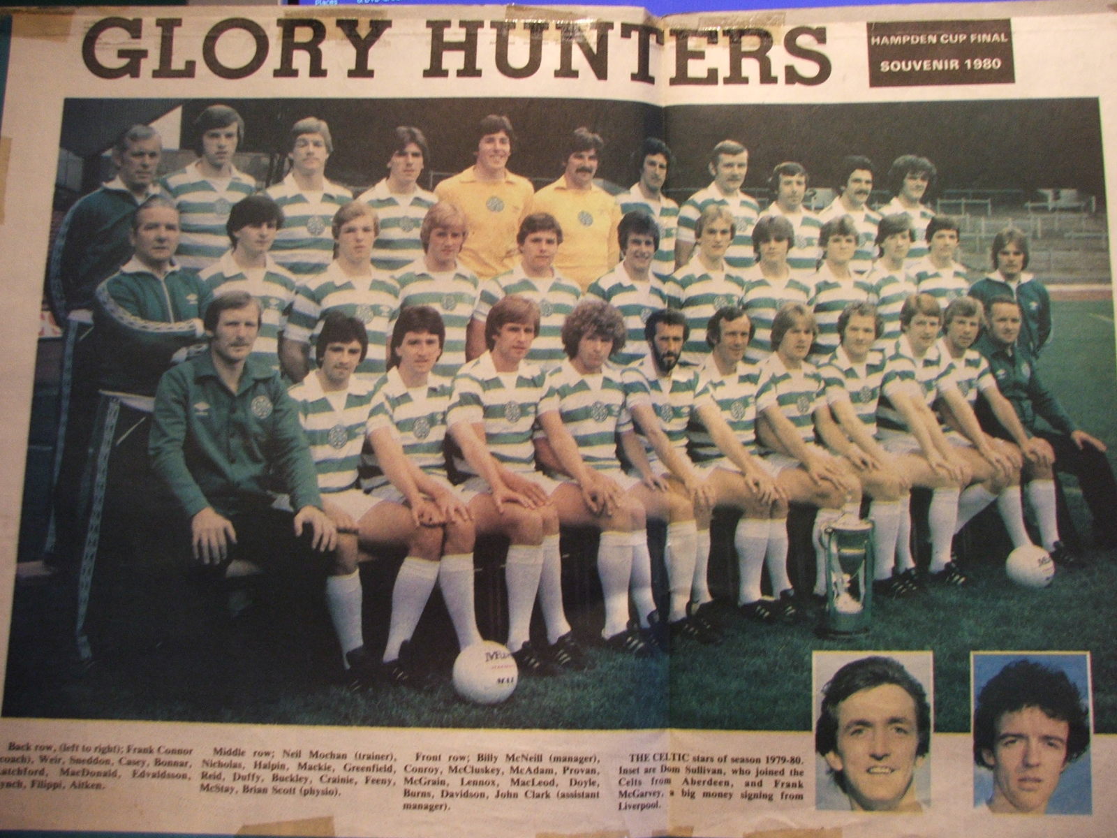Celtic team line-up 1979-90 - Kerrydale Street Celtic team line-up 1979-90 - Kerrydale Street