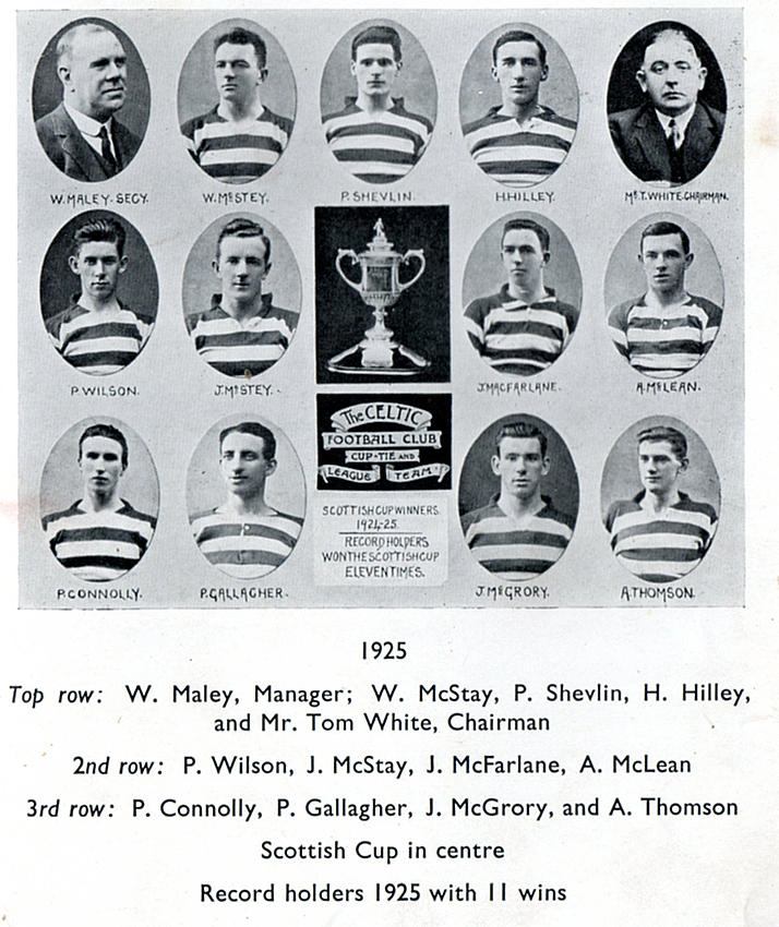 Celtic Team Line-Up 1924-25 - The Celtic Wiki Celtic Team Line-Up 1924-25 - The Celtic Wiki