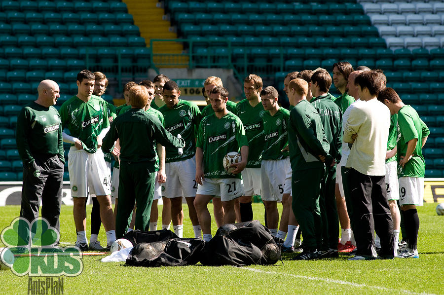 Celtic team line-up 2007-08 - Kerrydale Street